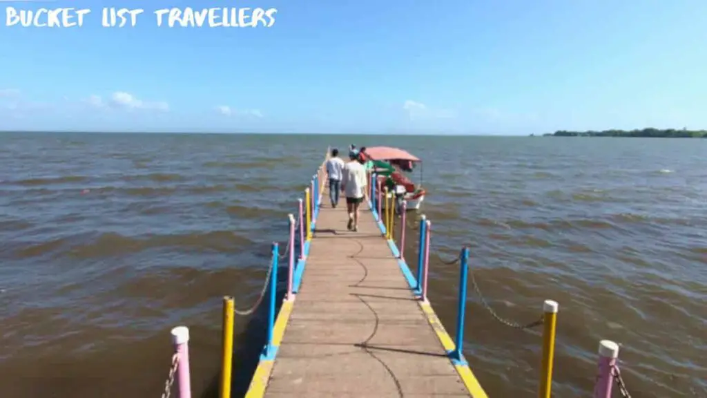 Pier on Lake Nicaragua