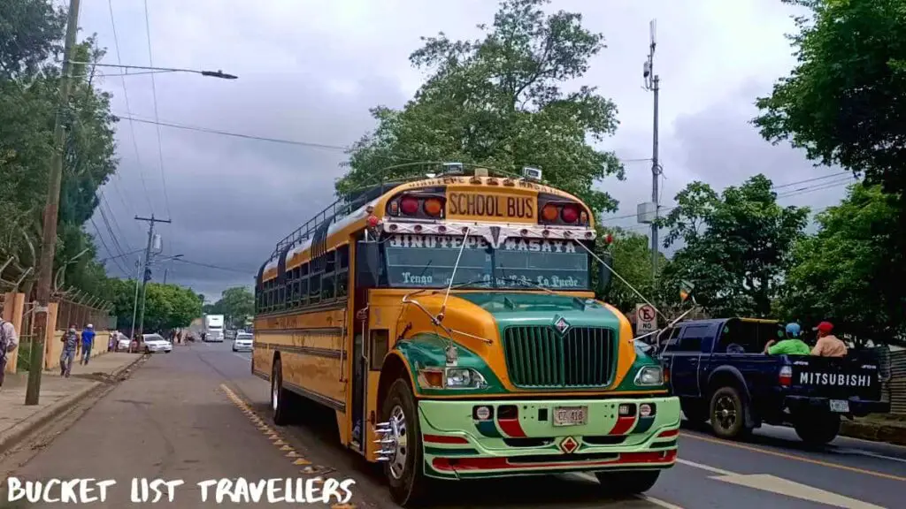 Local Bus Jinotepe Nicaragua