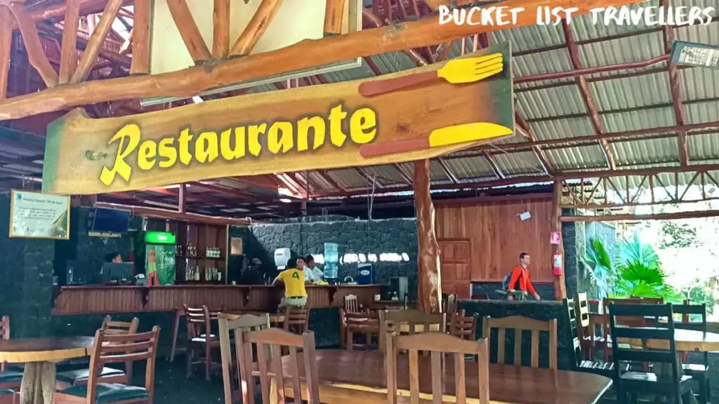 Restaurant at Ojo de Agua Ometepe Island Nicaragua