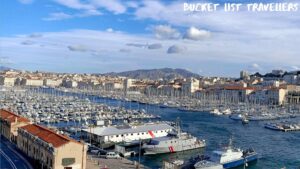 View of Old Port of Marseille from Fort Saint-Jean