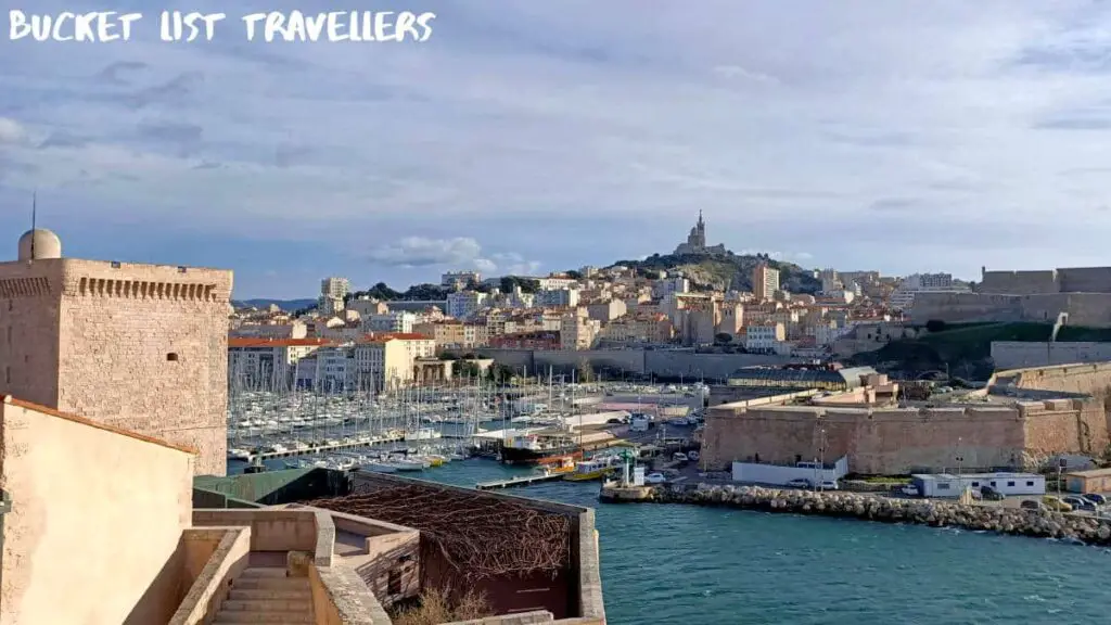 View from Fort Saint-Jean Marseille France