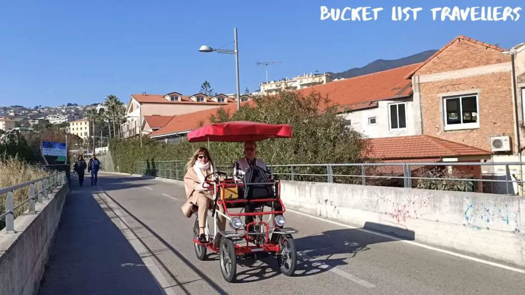 Bike Hire Pista Ciclabile del Parco Costiero della Riviera dei Fiori Sanremo Italy