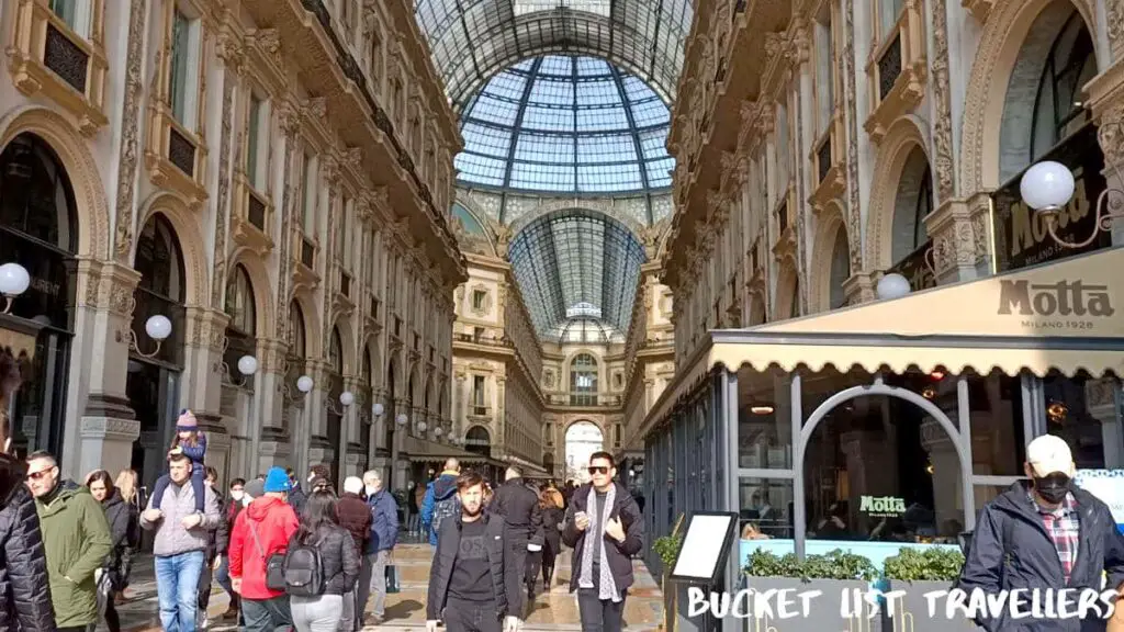 Galleria Vittorio Emanuele II Milan Italy