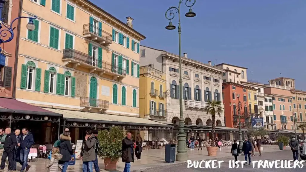 Piazza Bra Verona Italy