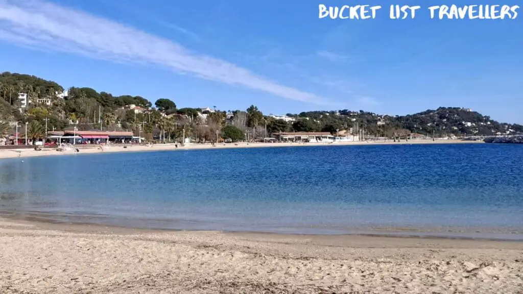 Plages du Mourillon Toulon France, beach in southern France