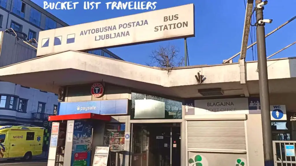 Avtobusna Postaja Bus Station Ljubljana Slovenia