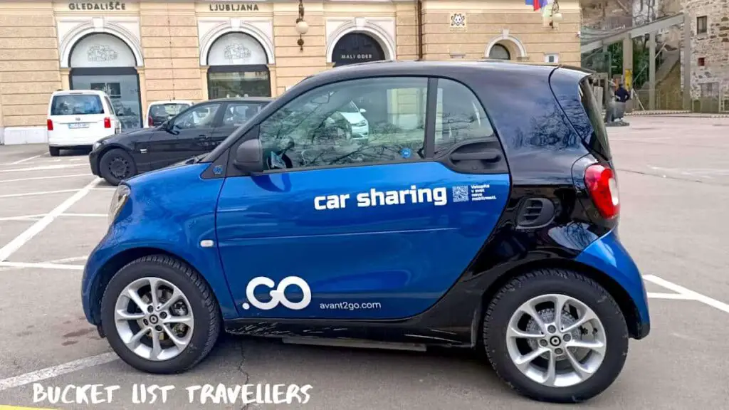 Car Share Ljubljana Slovenia, avant2go.com