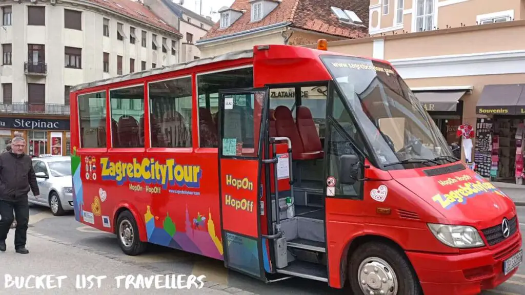 Zagreb City Tour Bus Croatia