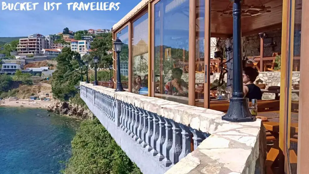 Antigona Restaurant Balcony Ulcinj Montenegro