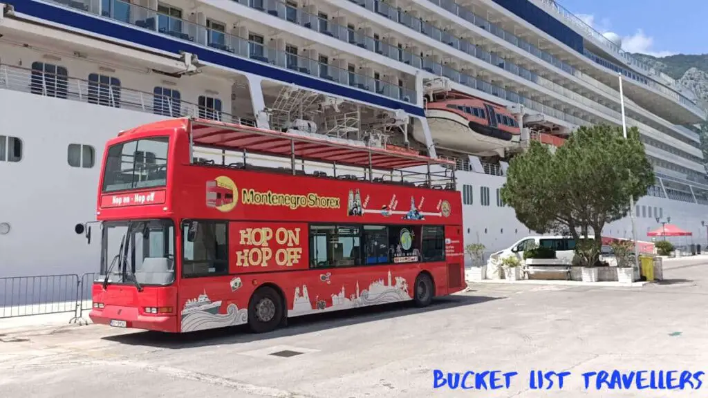 Hop On Hop Off Bus Kotor Montenegro