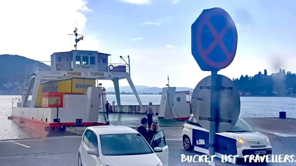 Lepetane - Kamenari Ferry Montenegro