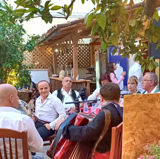 Albanian Band at Oda Traditional Albanian Restaurant