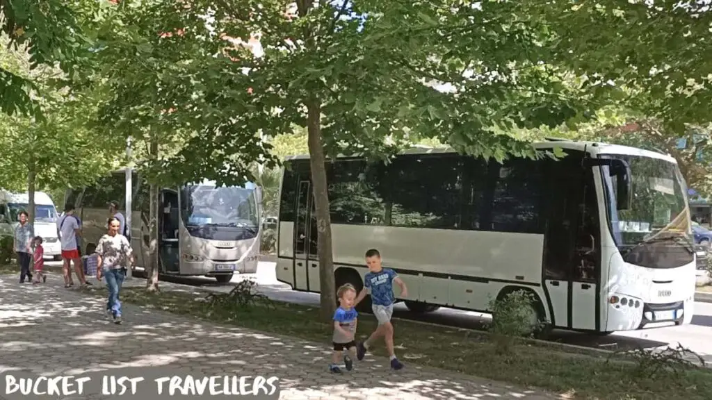 Bus Stop Vlora Albania