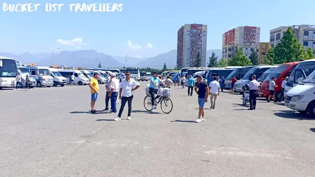 Tirana South and North Bus Terminal Albania