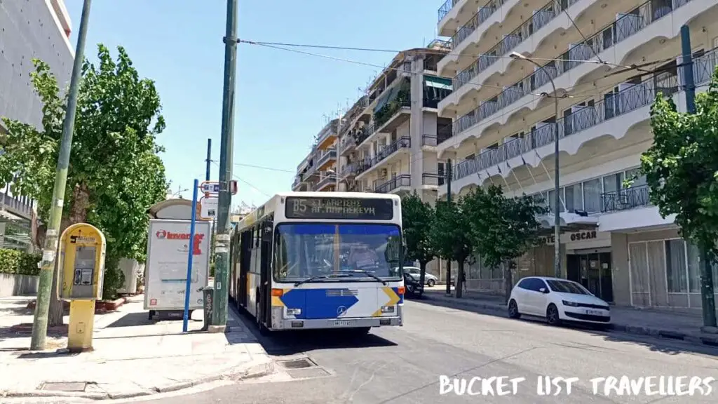 Bus Athens Greece