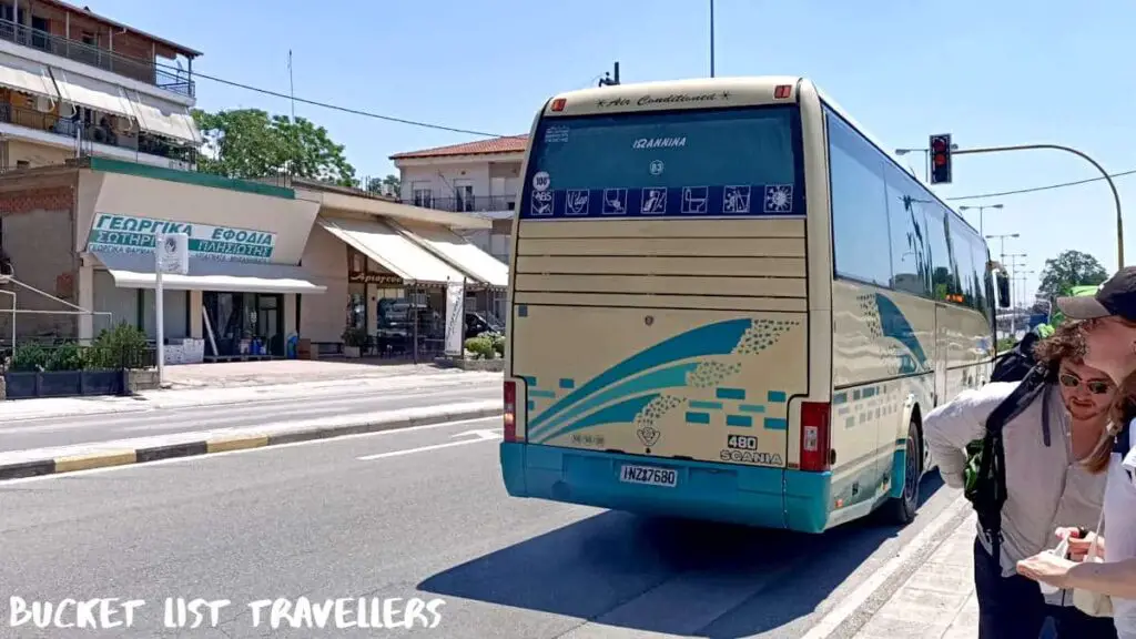 Bus Kalambaka Greece