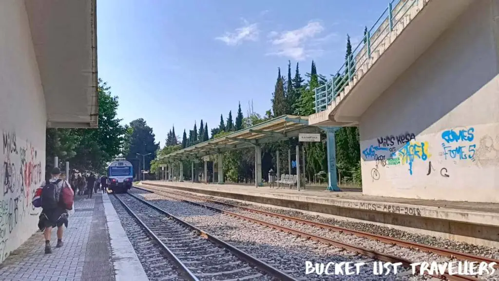 Kalambaka Train Station Greece