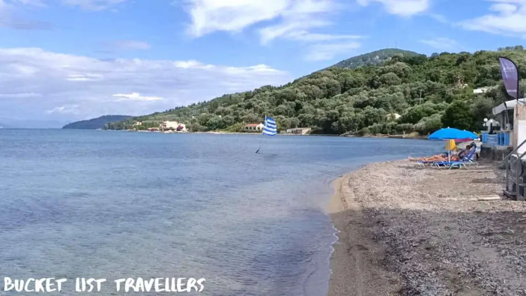 Messonghi Beach Corfu Greece
