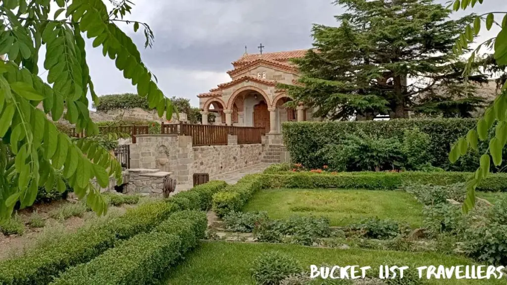Garden of Monastery of St Stephan Meteora