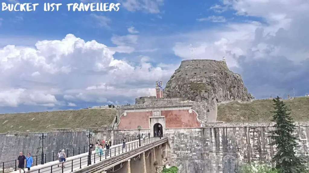 Old Fortress of Corfu Greece