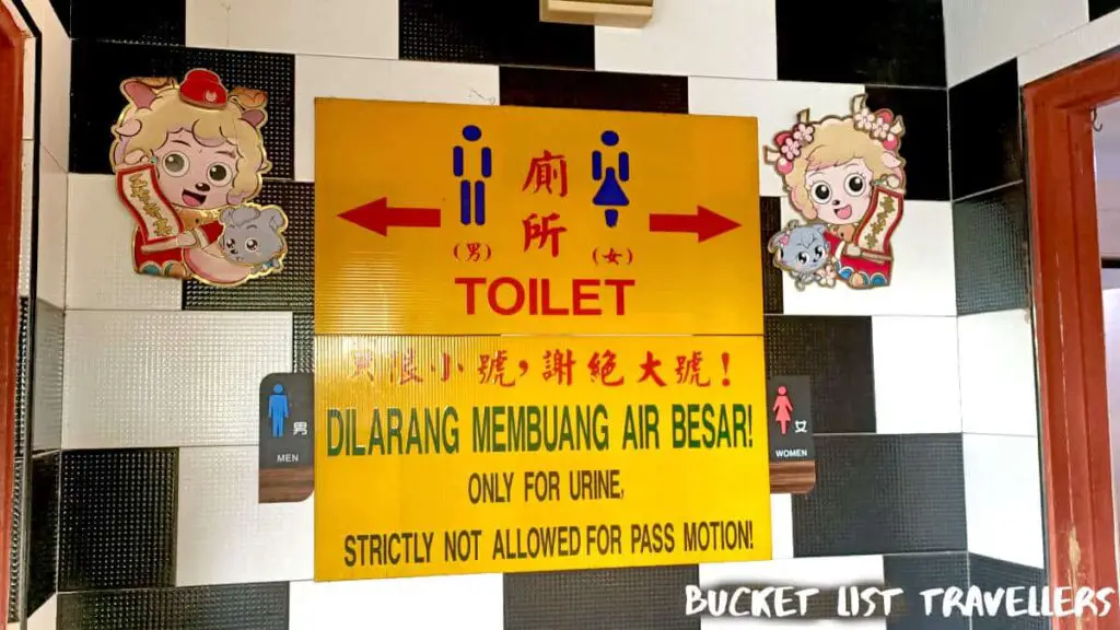 Public Toilets Cedar Point Food Centre Johor Bahru Malaysia