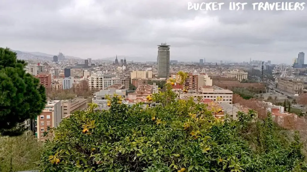 Barcelona View-Parc del Mirador del Poble Sec