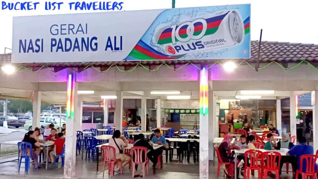 Gerai Nasi Padang Ali Mersing Malaysia