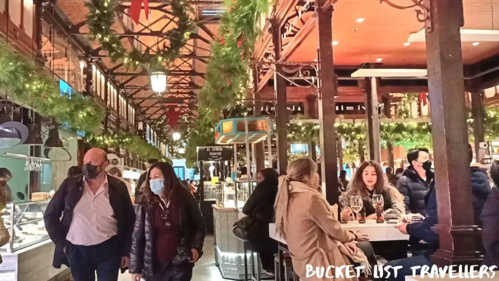 Mercado de San Miguel Madrid Spain