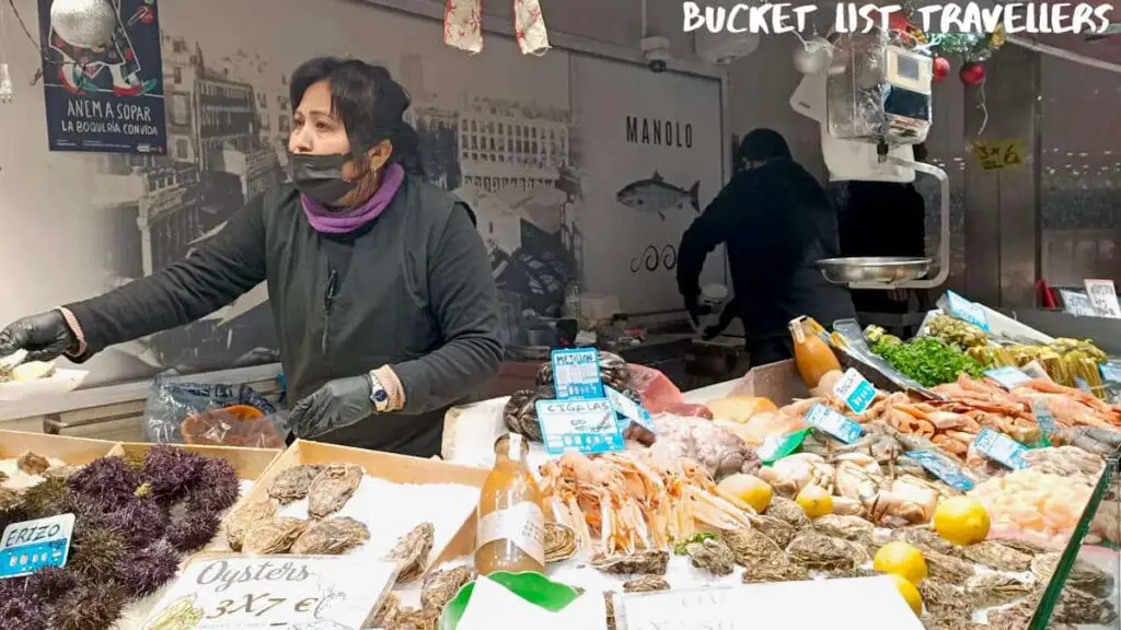 Mercat St Josep Barcelona Spain