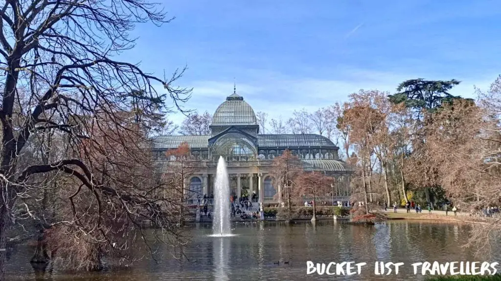 Palacio de Cristal - Parque de El Retiro Madrid Spain