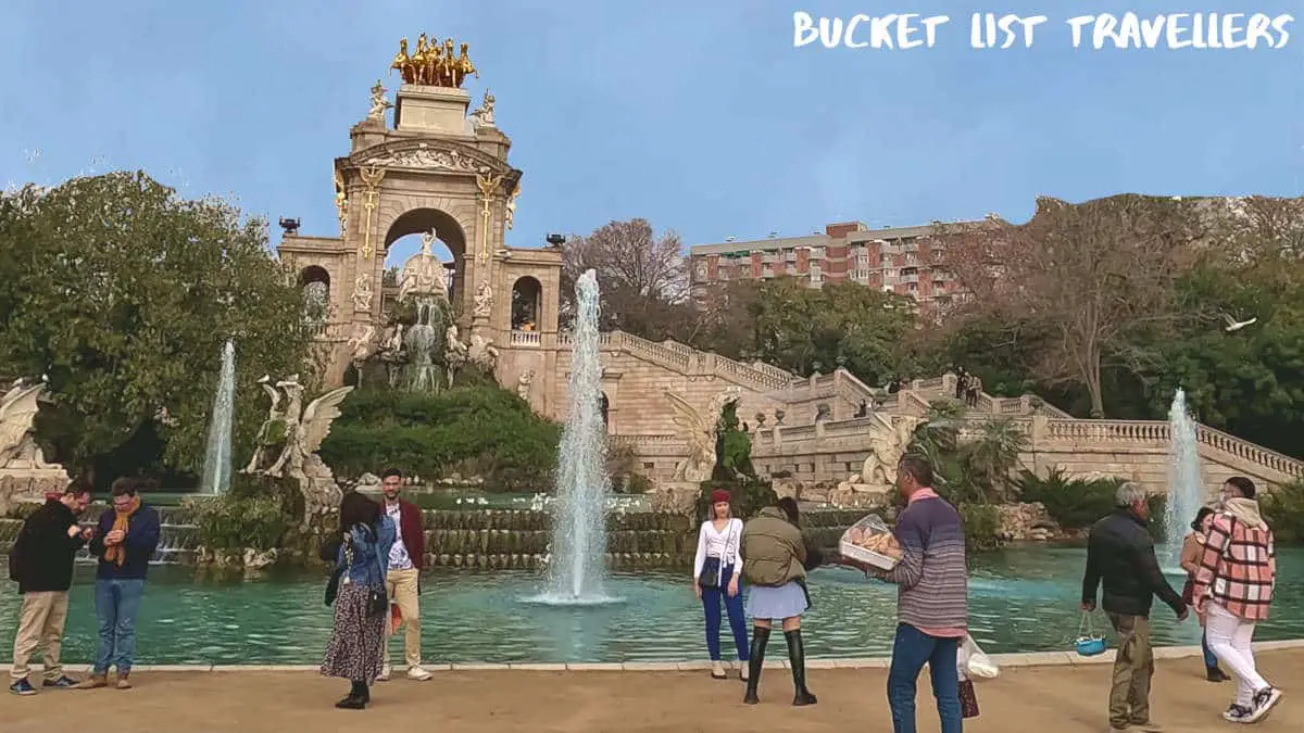 Parc de la Ciutadella Barcelona Spain