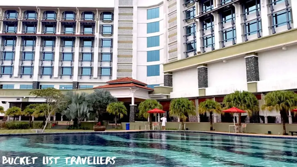 Pool and hotel, Ancasa Royale Pekan Pahang Malaysia