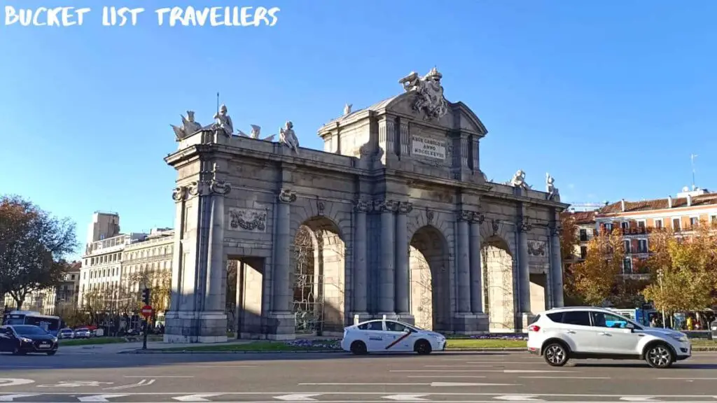 Puerta de Alcalá Madrid Spain