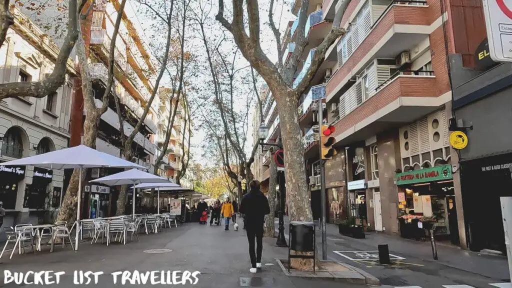 Rambla del Poblenou Barcelona Spain