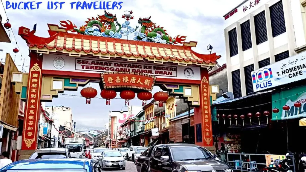 Kuala Terengannu Chinatown Malaysia