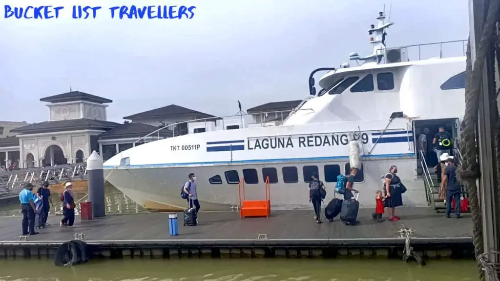 Laguna Redang Ferry Kuala Terengganu Malaysia
