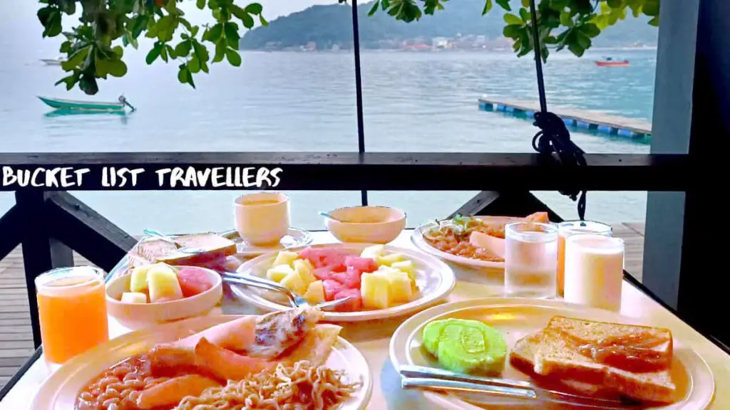 Buffet Breakfast - Tuna Bay Island Resort Perhentian Islands Malaysia