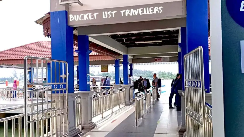 Entrance-Kuala Besut Jetty Malaysia
