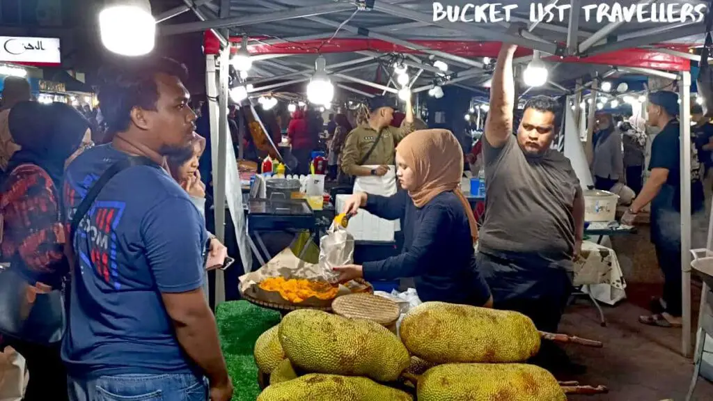 Fried Jackfruit - Medan Mara Night Market Kota Bharu Malaysia