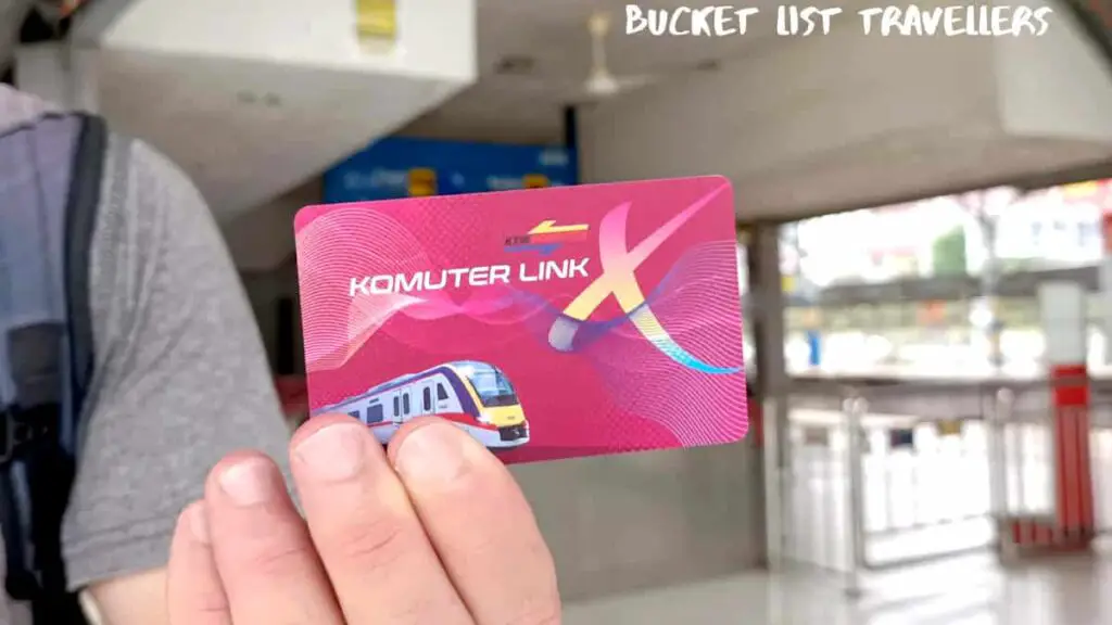 Komuter Link Card - Putra Train Station Kuala Lumpur Malaysia
