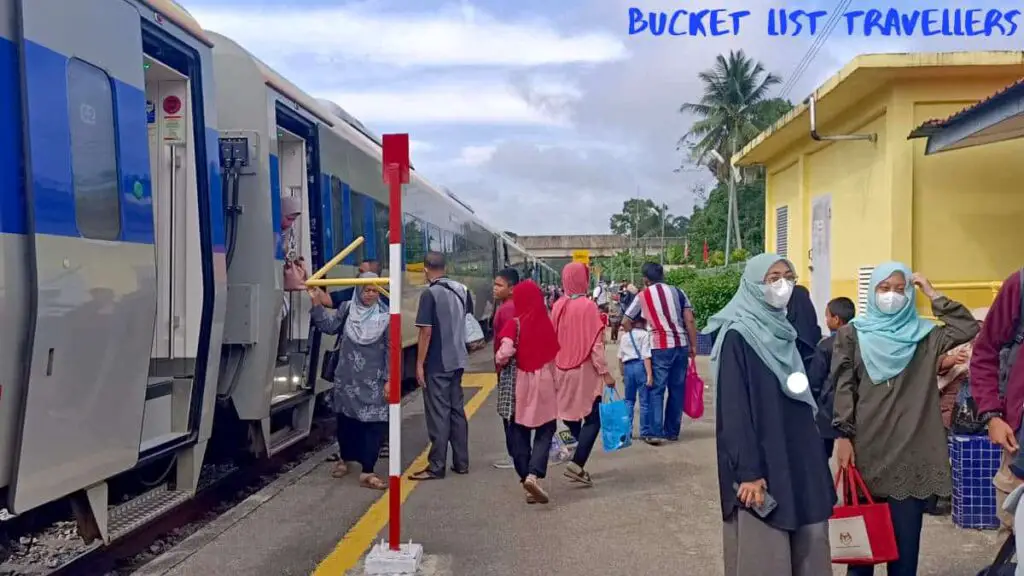 KTM Train-Dabong Station Malaysia