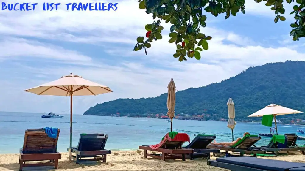 Lounge Chairs - Tuna Bay Island Resort Perhentian Islands Malaysia