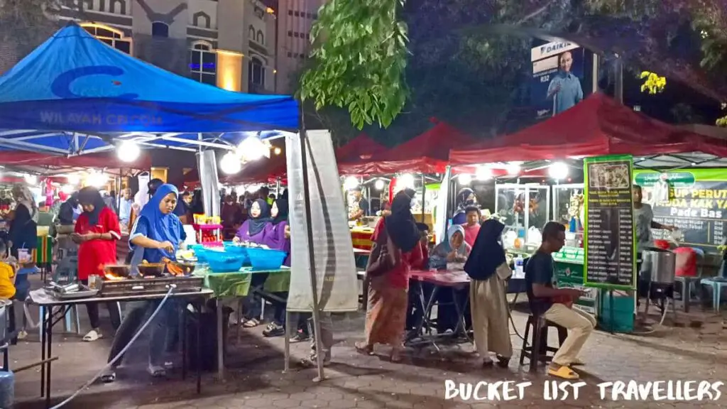 Market Stalls - Medan Mara Night Market Kota Bharu Malaysia