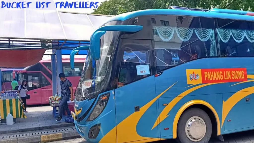 Pahang Lin Siong Bus 519 - Bus Stop Pekeliling Kuala Lumpur Malaysia