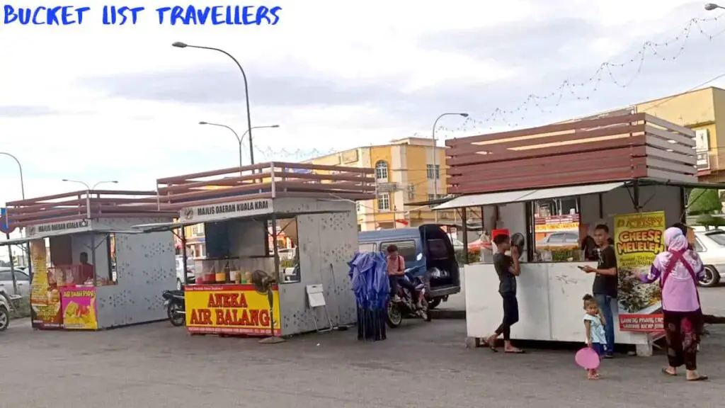 Street Vendors - Kuala Krai Malaysia