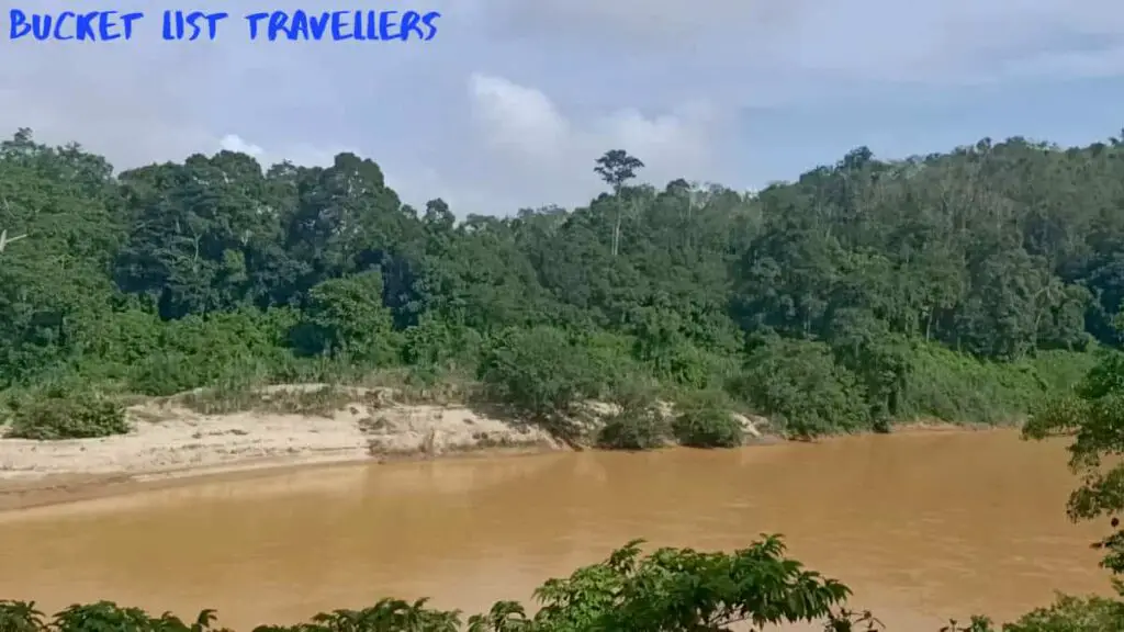 Sungai Galas river Dabong Malaysia