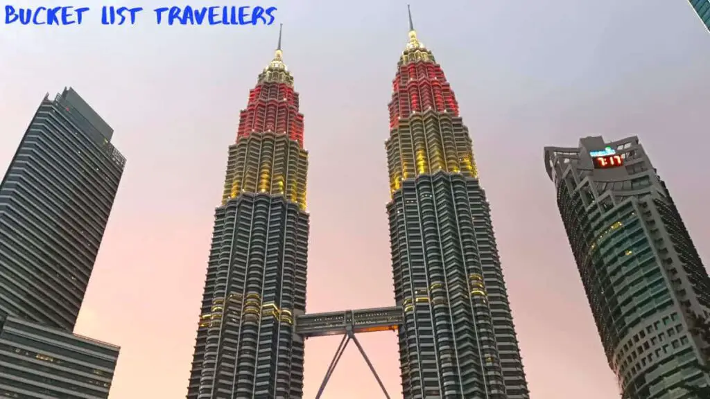 Sunset - Petronas Twin Towers Kuala Lumpur Malaysia