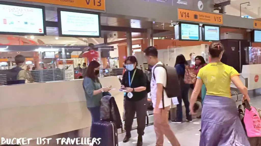 Check-in Desk - Kuala Lumpur International Airport Malaysia