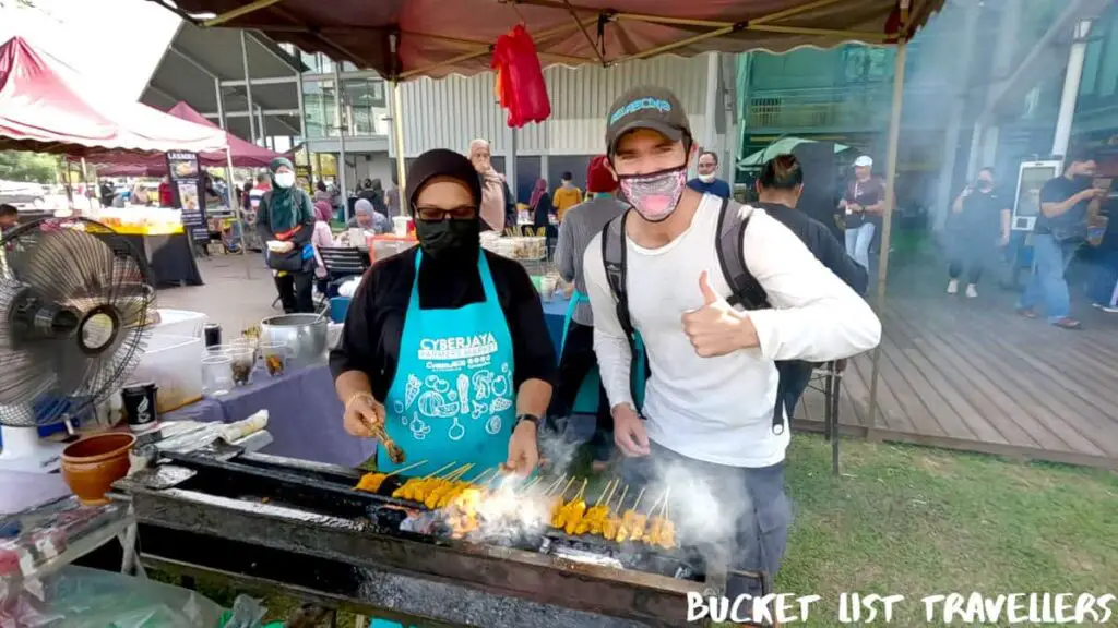 Satay - Cyberjaya Farmers Market - Rekascape Cyberjaya Malaysia