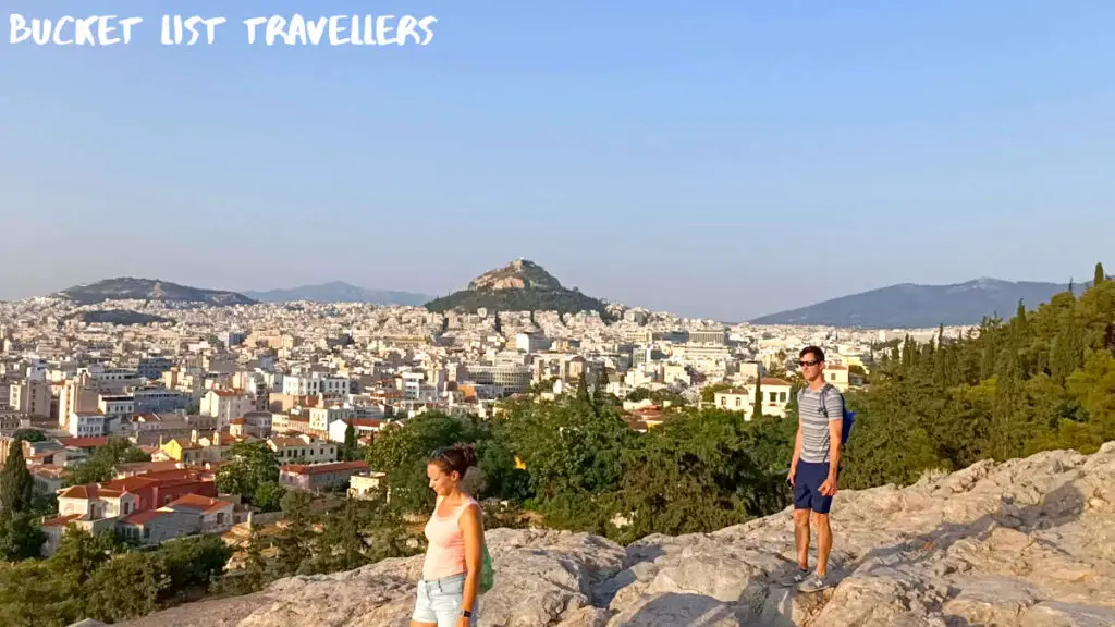 Areopagus Hill Athens Greece